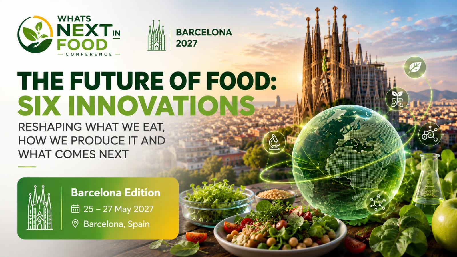 The Future of Food: Six Innovations Reshaping What We Eat, How We Produce It and What Comes Next